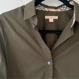 NEW Burberry Button-Down Shirt